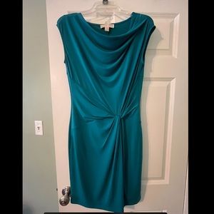 Flattering Greenish Michael Kors Dress, Size S